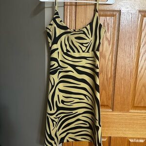 Ty Black and Tan Sun Dress